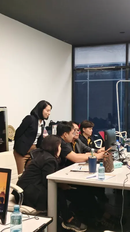ผู้เข้าอบรมร่วมกิจกรรม